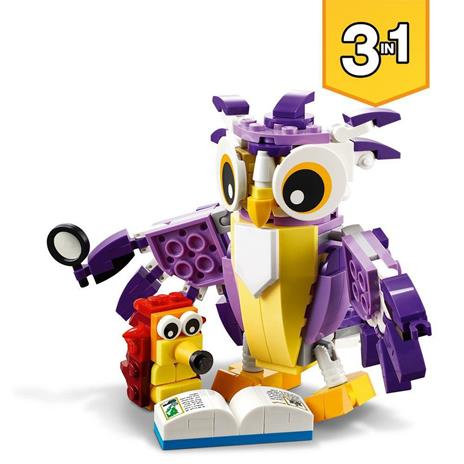 LEGO Creator Creature della Foresta Fantasy 3 in1 (31125) toysvaldichiana.it 