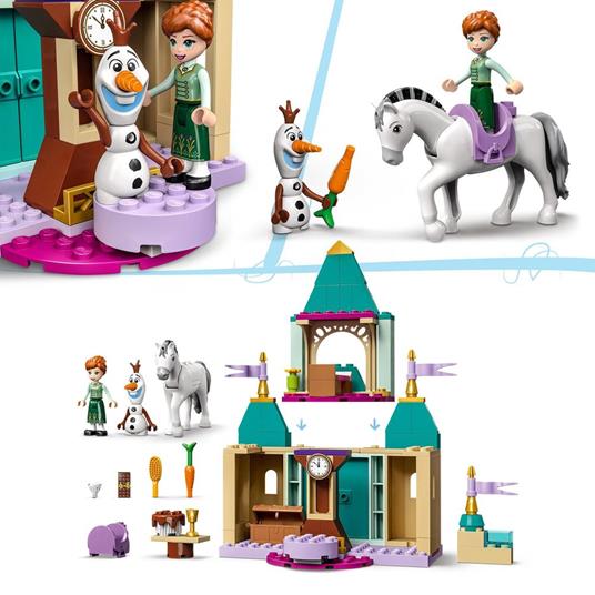 LEGO DISNEY 43204 Divertimento Al Castello di Anna e Olaf toysvaldichiana.it 
