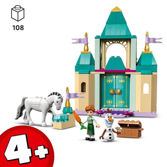LEGO DISNEY 43204 Divertimento Al Castello di Anna e Olaf toysvaldichiana.it 
