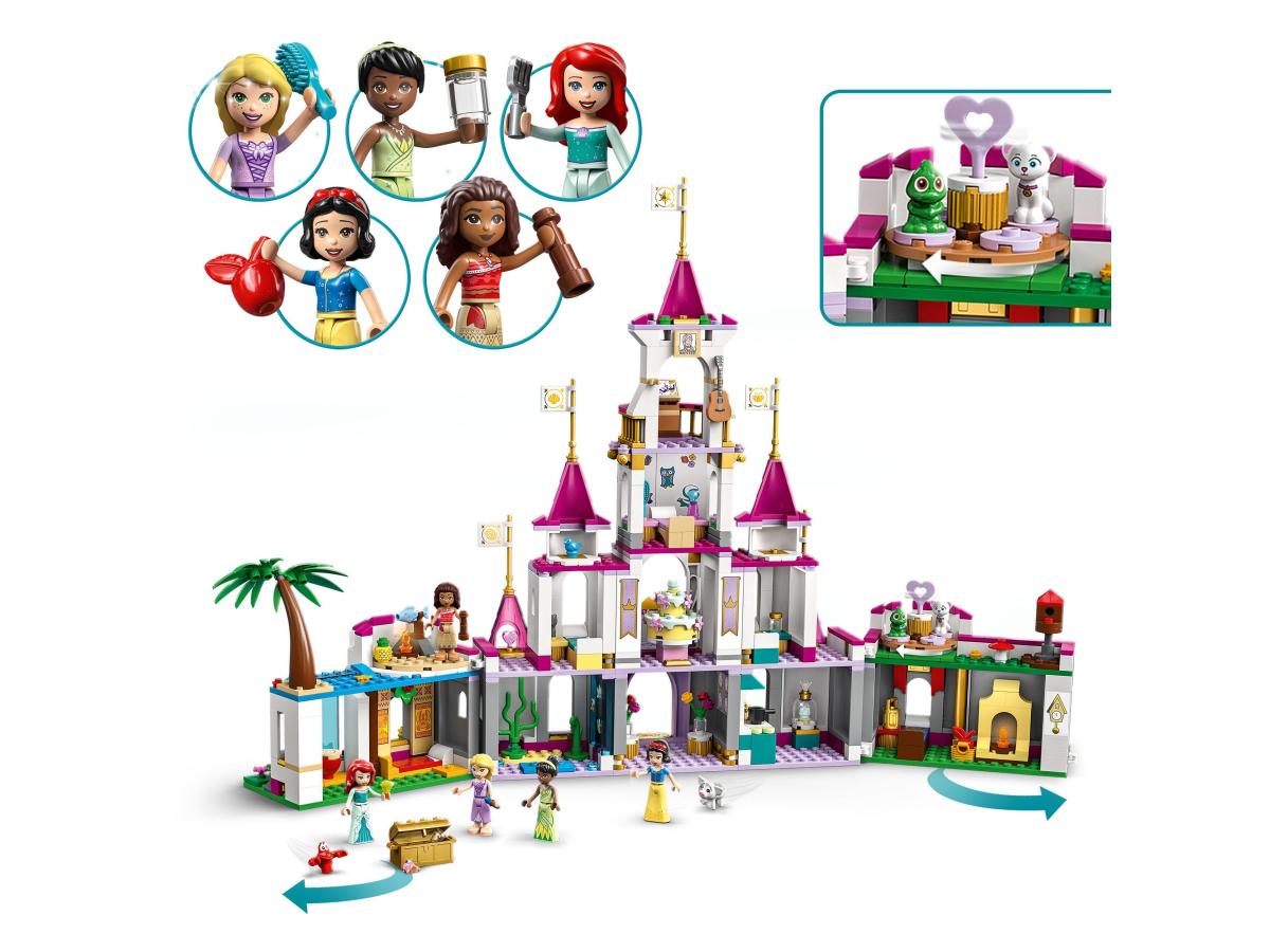 LEGO DISNEY PRINCESS 43205 - IL GRANDE CASTELLO DELLE AVVENTURE toysvaldichiana.it 
