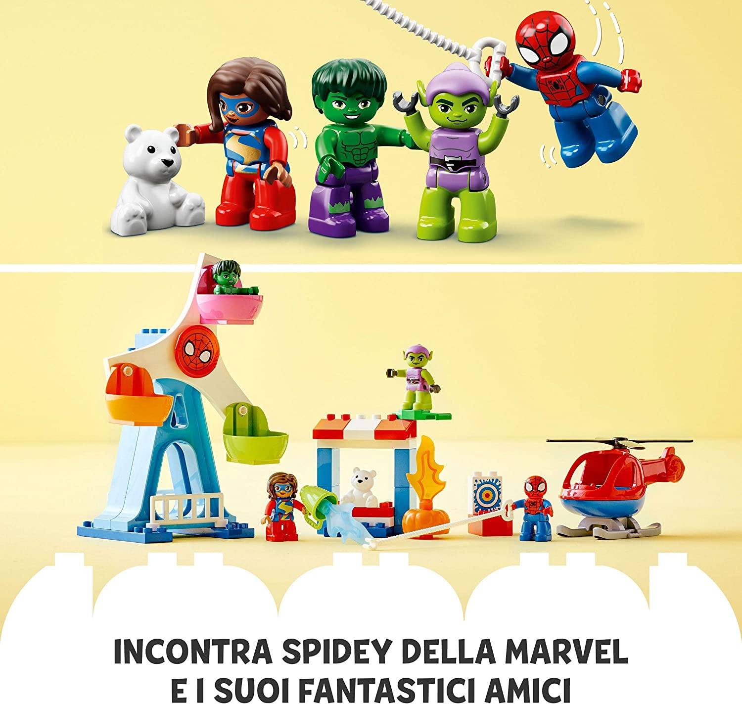 LEGO duplo 10963 Spider-Man E I Suoi Amici toysvaldichiana.it 