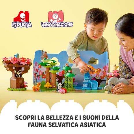 LEGO DUPLO 10974 Animali dell'Asia, Giocattolo LEGO 