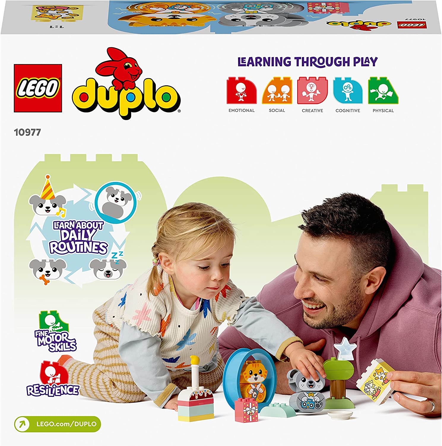 LEGO DUPLO 10977 Il Mio Primo Cagnolino E Gattino toysvaldichiana.it 