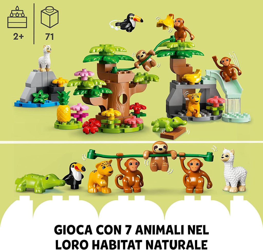 LEGO DUPLO ANIMALI DEL SUD AMERICA 10973 LEGO 