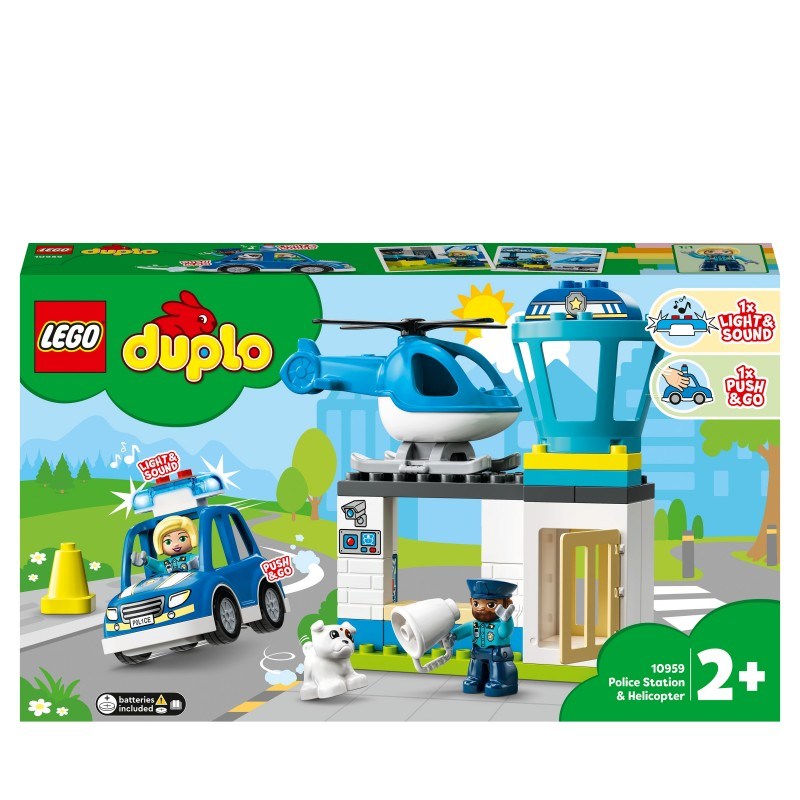 Lego Duplo Stazione Di Polizia Ed Elicottero 10959 toysvaldichiana.it 