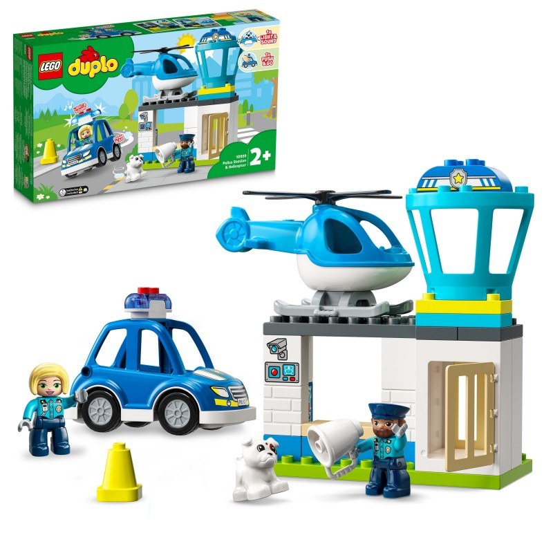Lego Duplo Stazione Di Polizia Ed Elicottero 10959 toysvaldichiana.it 
