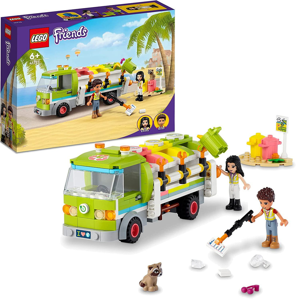 LEGO FRIENDS 41712 Camion Riciclaggio Rifiuti toysvaldichiana.it 
