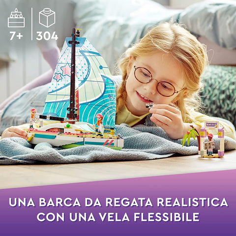 Lego Friends 41716 L'avventura In Barca A Vela Di Stephanie, toysvaldichiana.it 