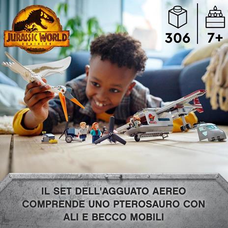 LEGO Jurassic World 76947 Quetzalcoatlus: Agguato Aereo, LEGO 
