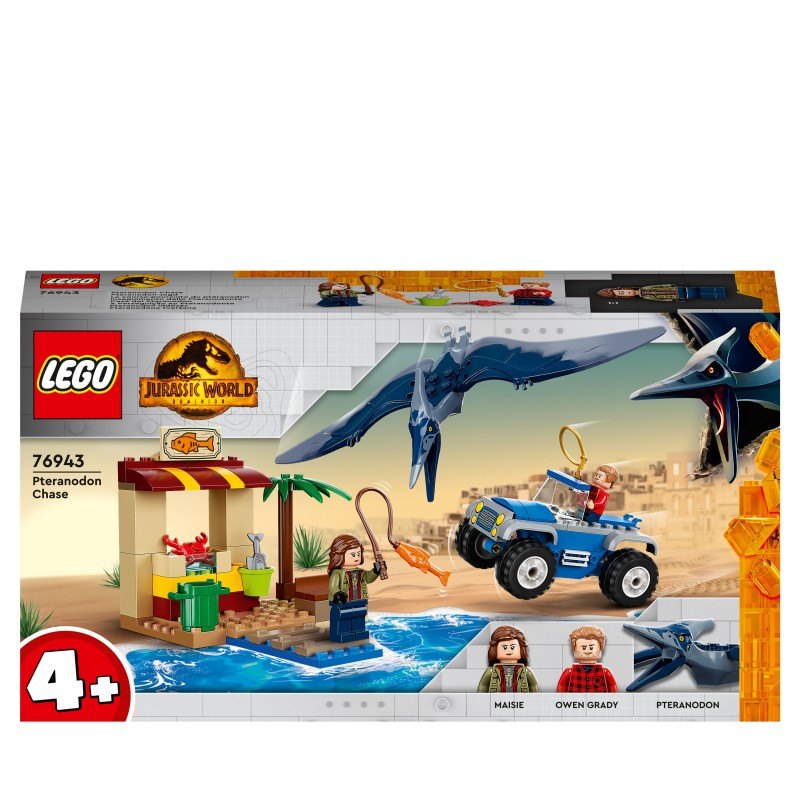 Lego Jurassic World Inseguimento Dello Pteranodonte 76943 toysvaldichiana.it 