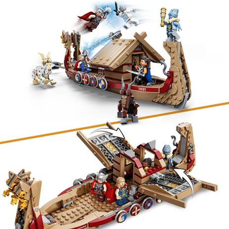 Lego Marvel 76208 Drakkar Di Thor toysvaldichiana.it 