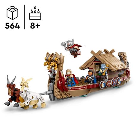 Lego Marvel 76208 Drakkar Di Thor toysvaldichiana.it 