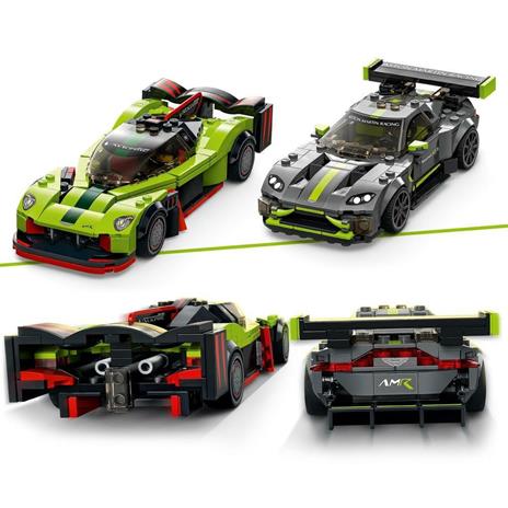 LEGO Speed Champions 76910 Aston Martin Valkyrie AMR Pro e Aston Martin Vantage GT3 toysvaldichiana.it 