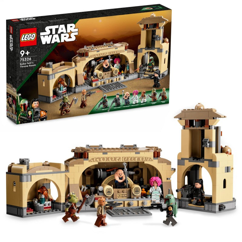 Lego Star Wars La Sala Del Trono Di Boba Fett 75326 toysvaldichiana.it 