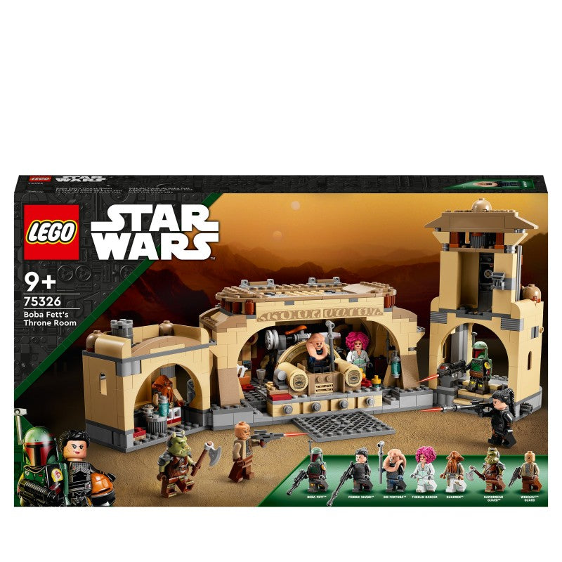 Lego Star Wars La Sala Del Trono Di Boba Fett 75326 toysvaldichiana.it 