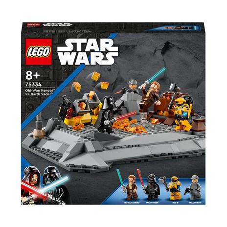 LEGO STAR WARS OBI-WAN KENOBI™ VS. DARTH VADER™ 75334 toysvaldichiana.it 