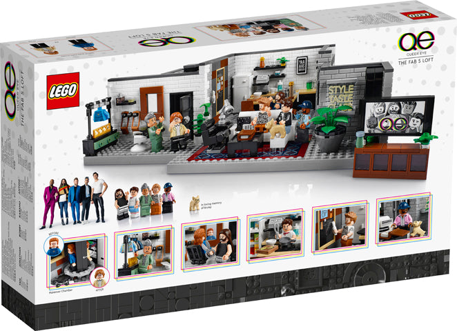 LEGO® Creator 10291 Queer Eye - Loft dei Fab Five toysvaldichiana.it 