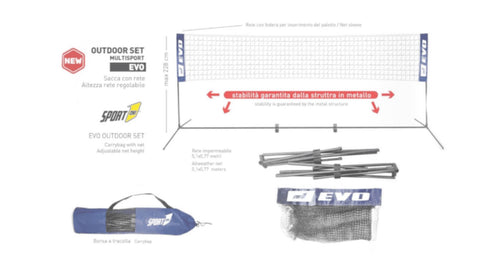 MANDELLI OUTDOOR Set Multisport Evo toysvaldichianasrl 