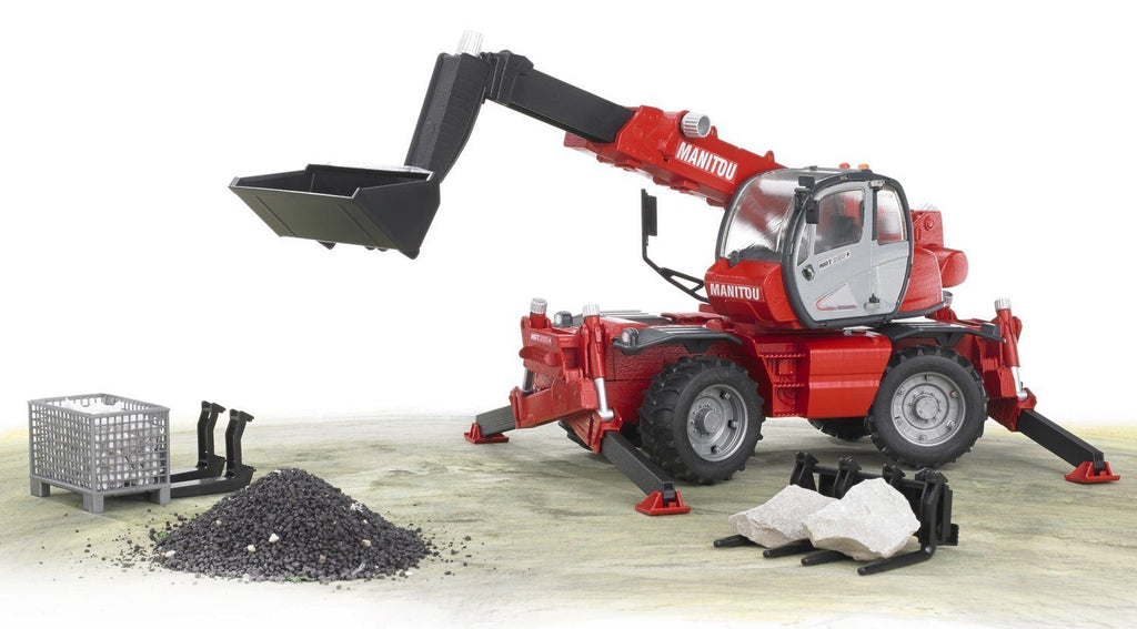 Manitou MRT 2150 con braccio meccanico e accessori - toysvaldichiana.it