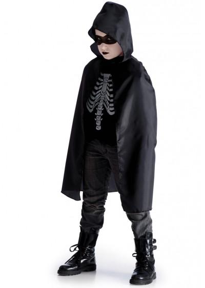 Mantello Nero C/Cappuccio toysvaldichiana.it 