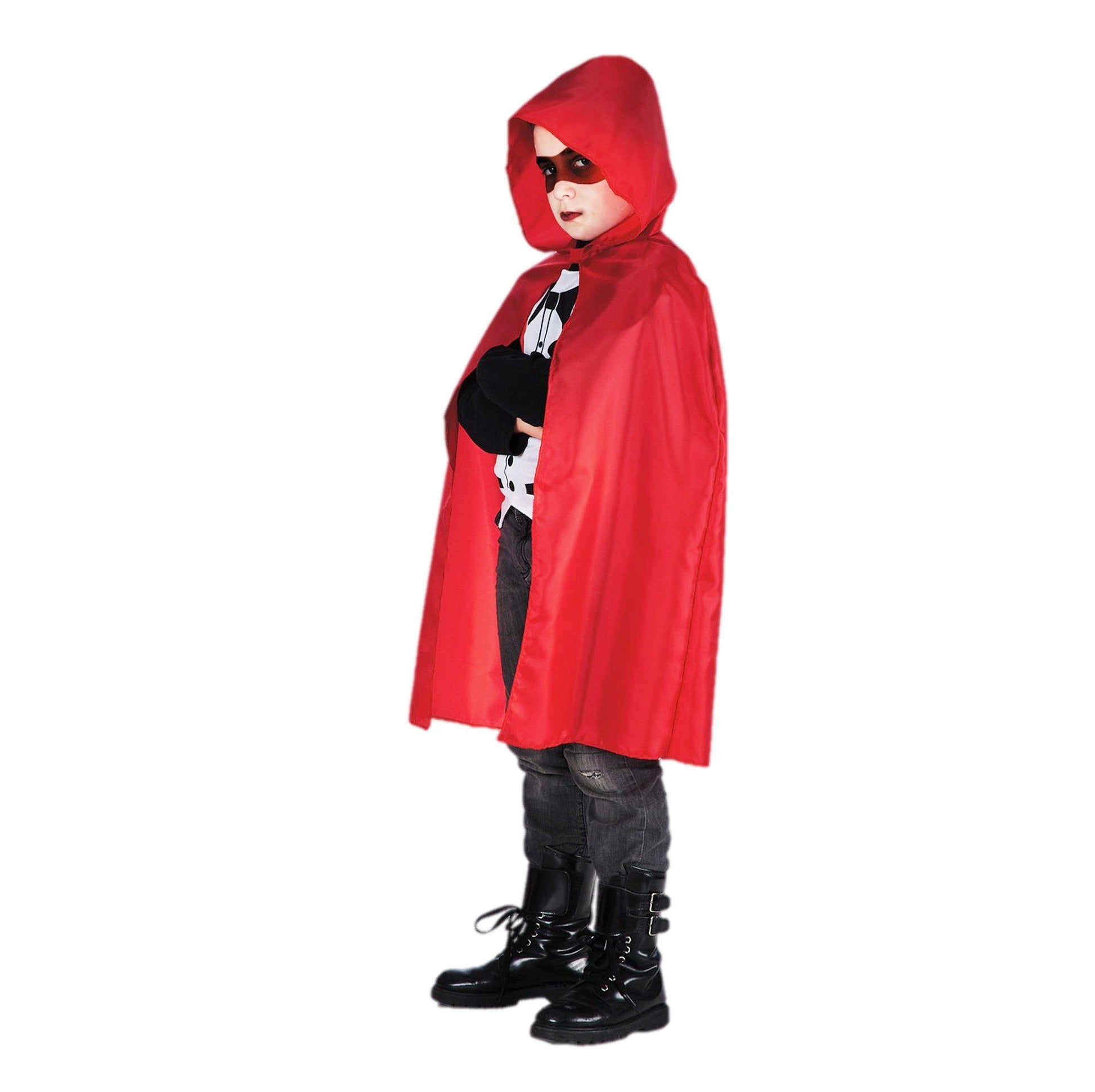 Mantello Rosso C/Cappuccio toysvaldichiana.it 