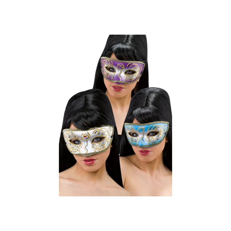 Maschera Decorata In Cartapesta CARNIVAL TOYS toysvaldichiana.it 