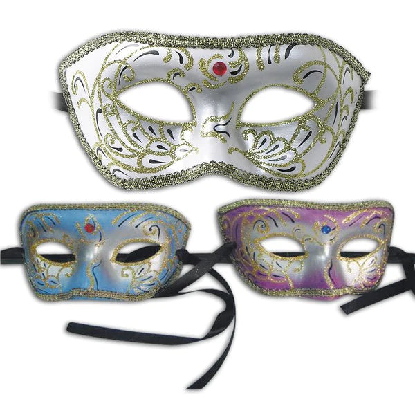 Maschera Decorata In Cartapesta CARNIVAL TOYS toysvaldichiana.it 