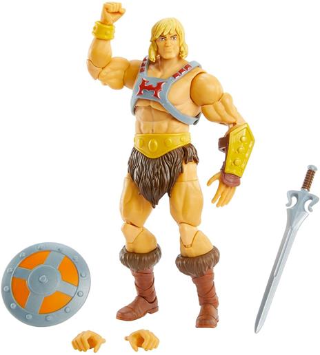 Masters of the Universe Masterverse HE MAN Personaggio da combattimento da 18 cm MOTU HASBRO 
