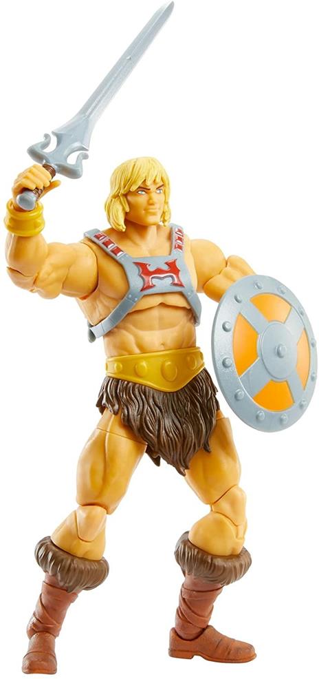 Masters of the Universe Masterverse HE MAN Personaggio da combattimento da 18 cm MOTU HASBRO 
