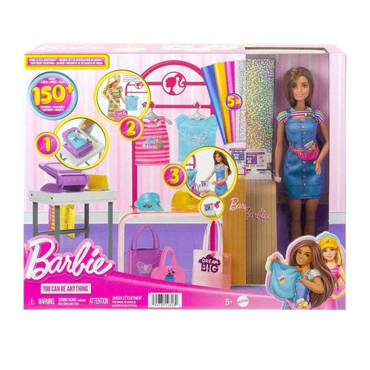 Mattel Barbie Boutique MODA Playset Con Accessori toysvaldichiana.it 