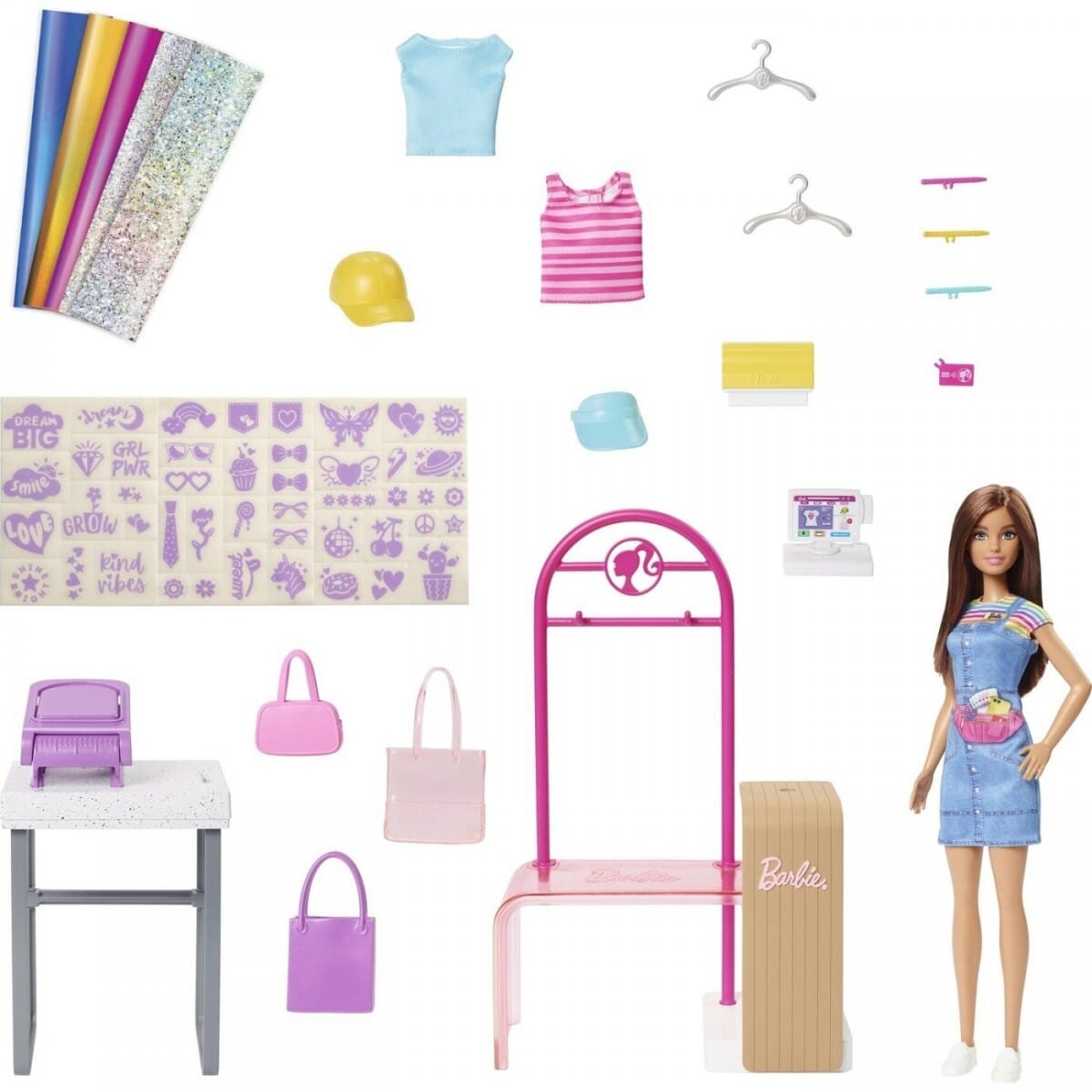 Mattel Barbie Boutique MODA Playset Con Accessori toysvaldichiana.it 
