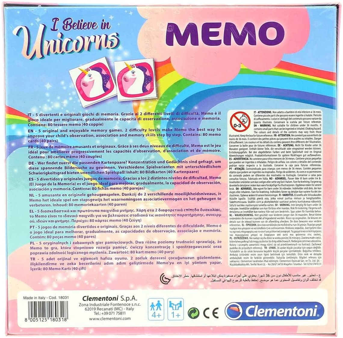 Memo unicorno toysvaldichiana.it 