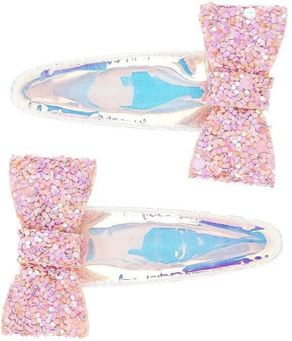 Mollette Per Capelli Chantal L.Rosa Bow toysvaldichiana.it 