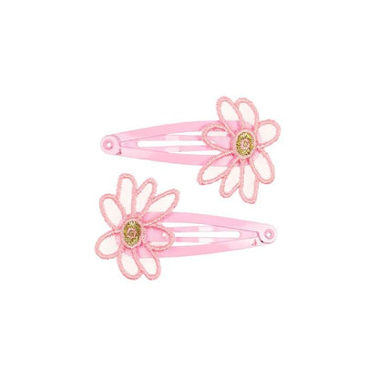 Mollette Per Capelli Lynette Rosa Fiori toysvaldichiana.it 