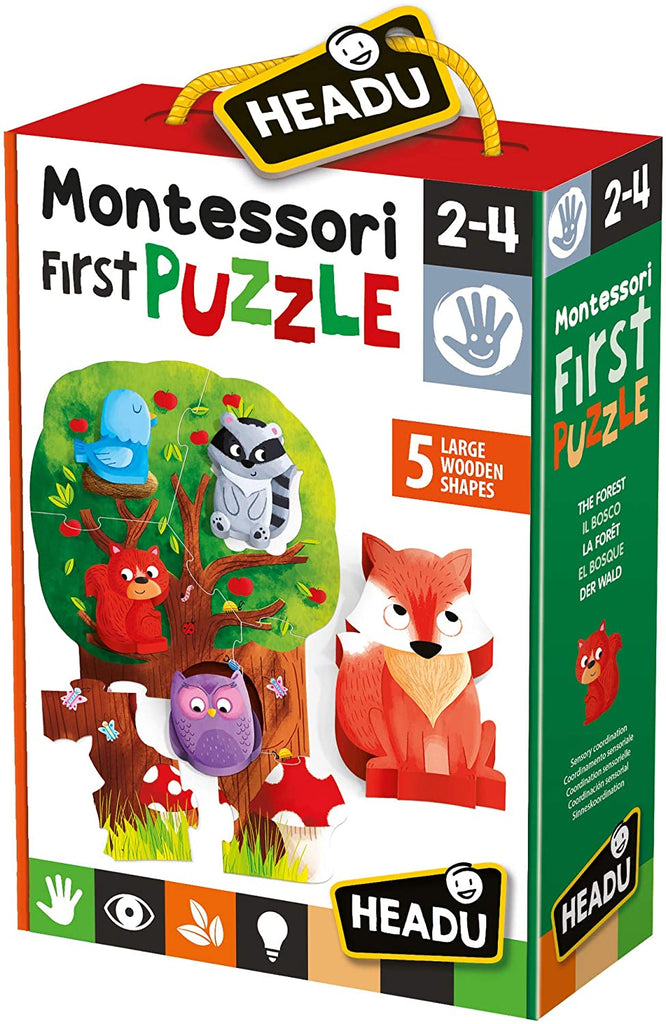 Montessori First Puzzle The Forest HEADU 