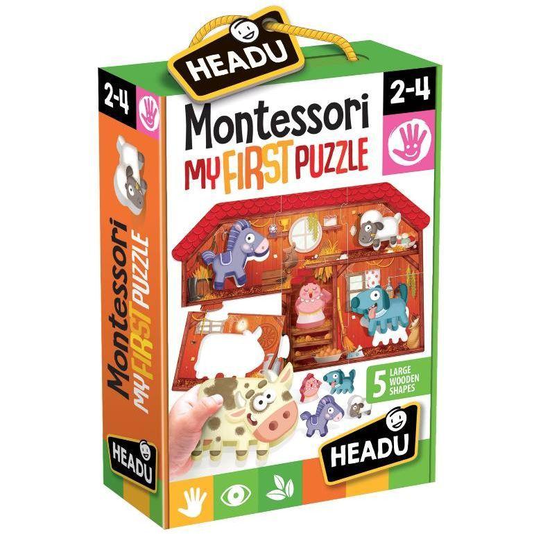 Montessori My First Puzzle The Farm HEADU 