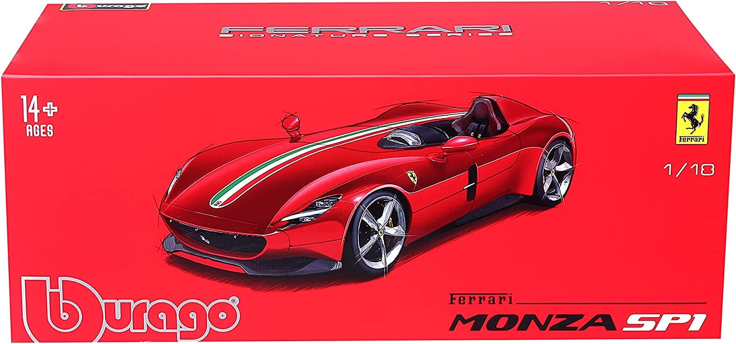 Monza Sp-1 Signature Scala 1:18 BURAGO toysvaldichiana.it 