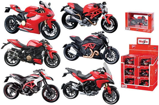 Moto Ducati 1:18 Assortite 1 moto toysvaldichiana.it 