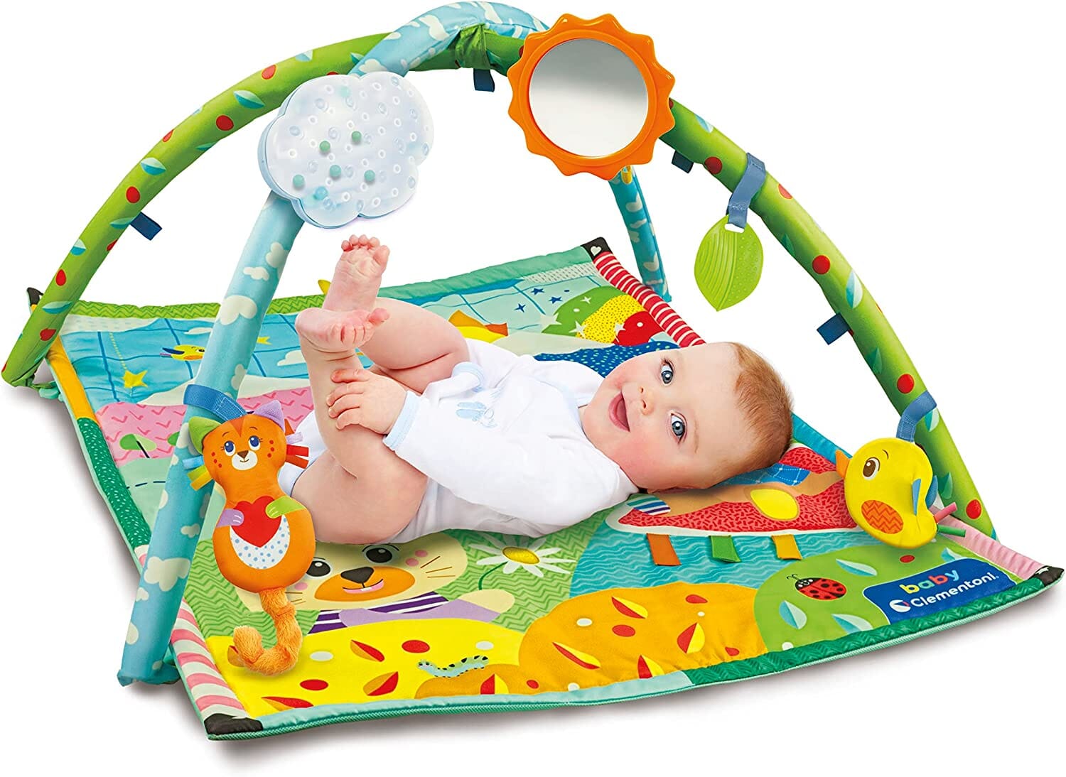 My First Discoveries Activity Gym-Palestrina Neonato Multifunzione CLEMENTONI toysvaldichiana.it 