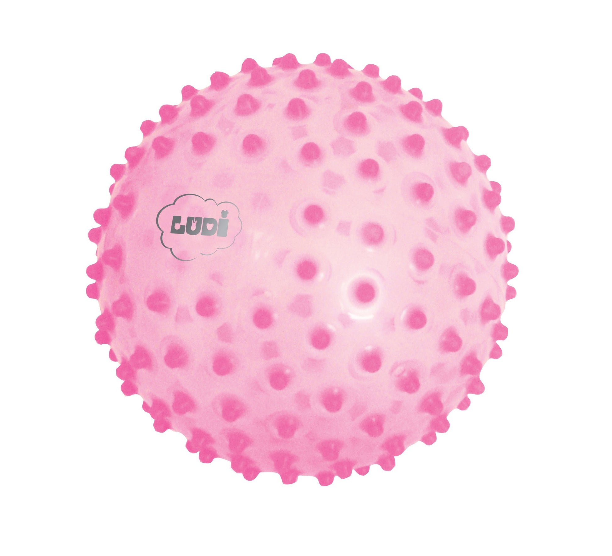 PALLA SENSORIALE ROSA Ø 20cm - toysvaldichiana.it
