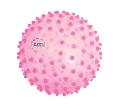 PALLA SENSORIALE ROSA Ø 20cm - toysvaldichiana.it