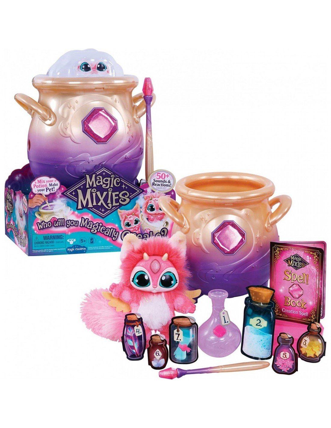 pentolone magico magic mixies rosa con cucciolo a sorpresa toysvaldichiana.it 