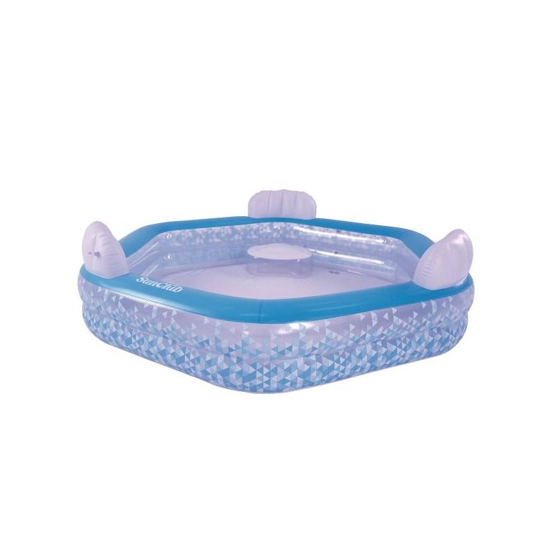 PISCINA FAMILY ESAGONALE 223X211X58 CM toysvaldichiana.it 