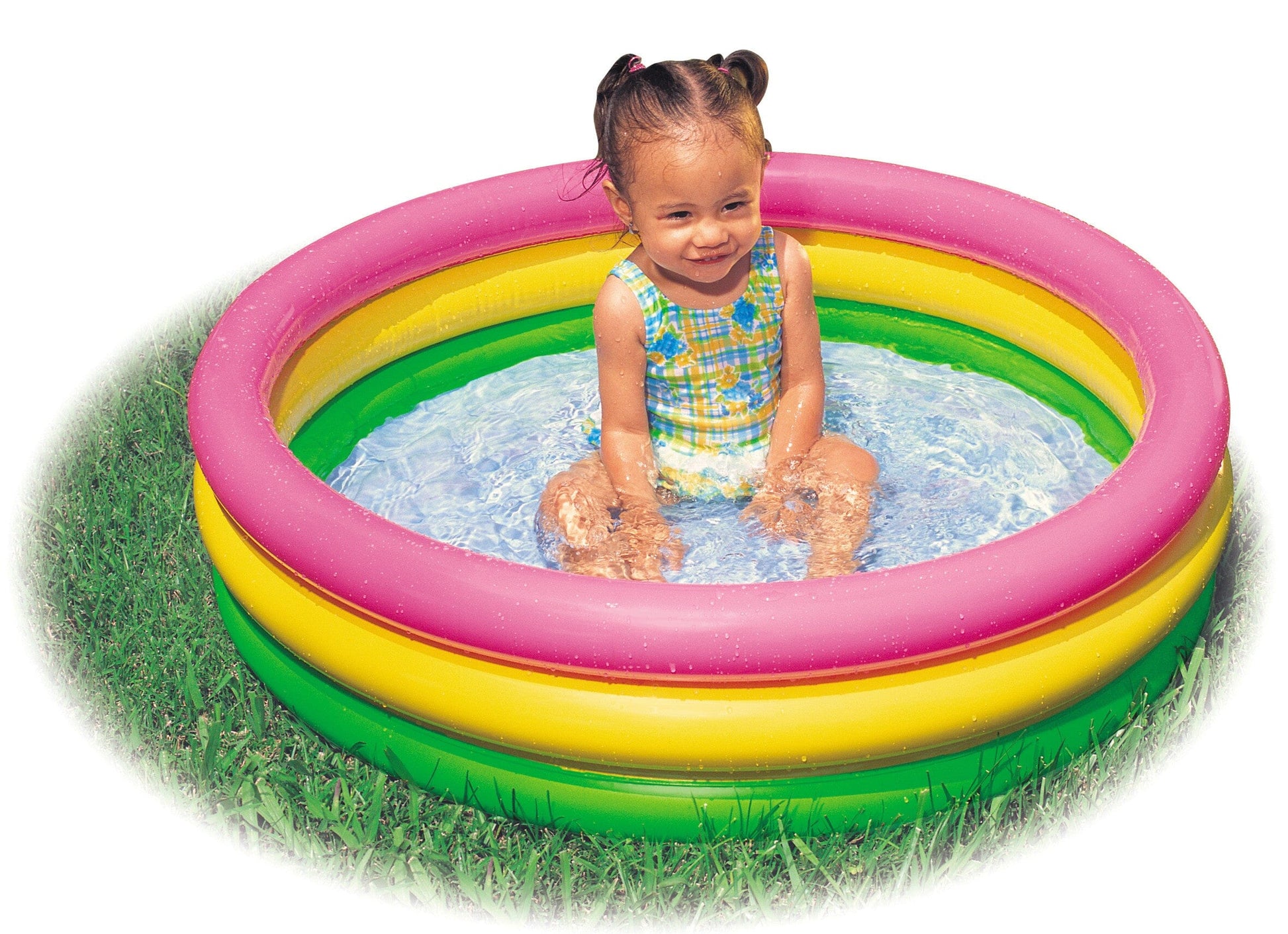 Piscina Gonfiabile Baby Sunset 3 Anelli INTEX 
