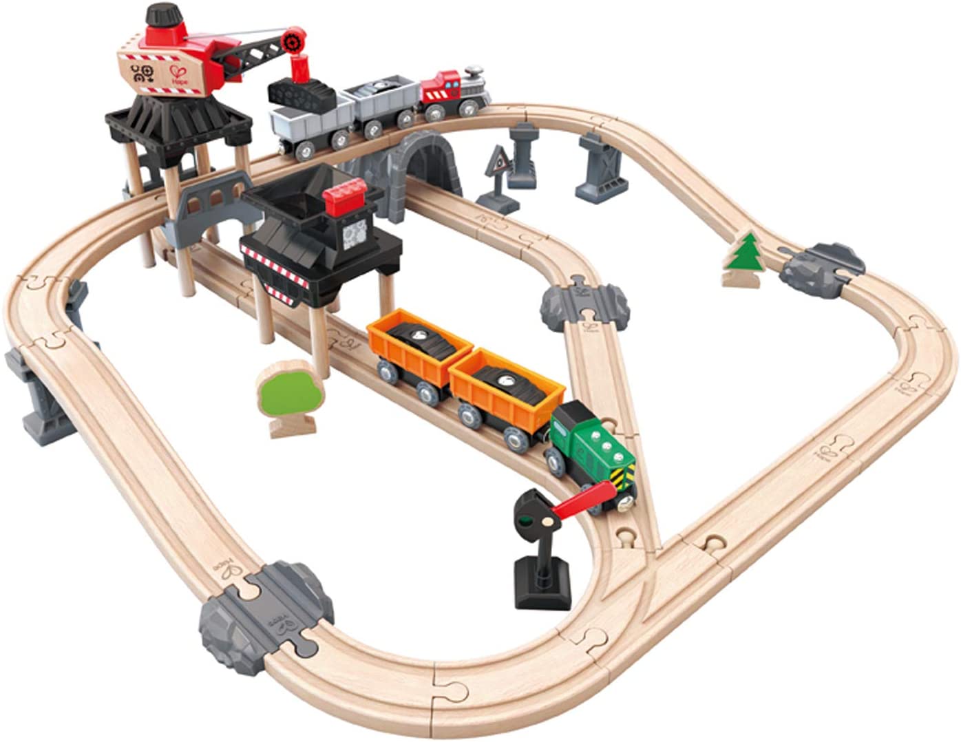 Pista Miniera Con Gru HAPE toysvaldichiana.it 