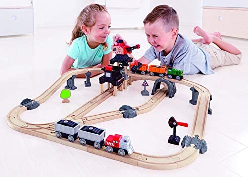 Pista Miniera Con Gru HAPE toysvaldichiana.it 