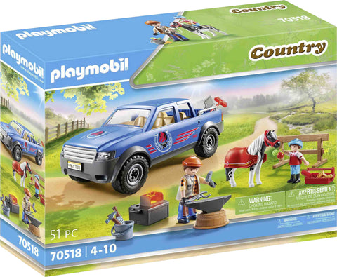 Playmobil 70518 Maniscalco Con Pickup toysvaldichiana.it 