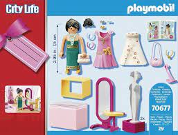 Playmobil- Boutique Abiti da Cerimonia, Multicolore, 70677 PLAYMOBIL 