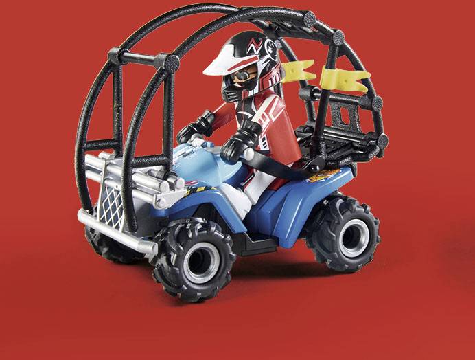 Playmobil® Stuntshow Starter Pack Stunt Show Quad con rampa di fuoco 70820 Giocattoli PLAYMOBIL 