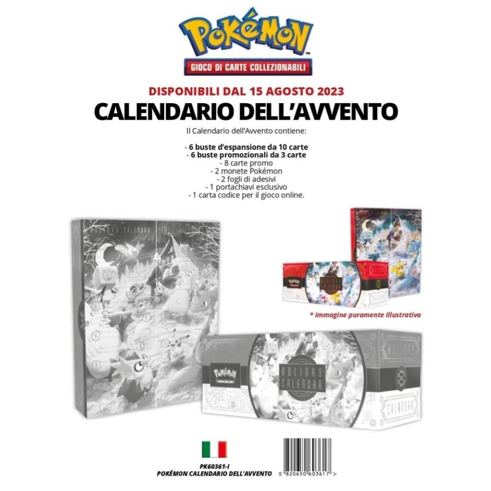 Pokemon - CALENDARIO DELL'AVVENTO 15/08/23 toysvaldichiana.it 